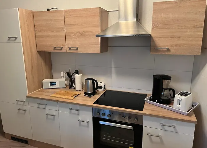 Apartmán Best-preis Stadtoase 2x Gemuetliche Bis 8 Personen Wlan Vollausstattung Nur Einzelbetten Direkt Im Zentrum